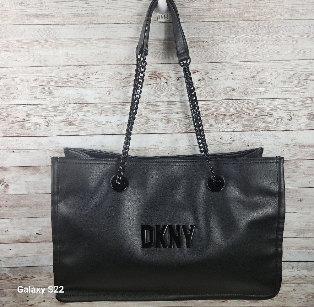 DKNY, Black Handbag Tote - Picture 9 of 13